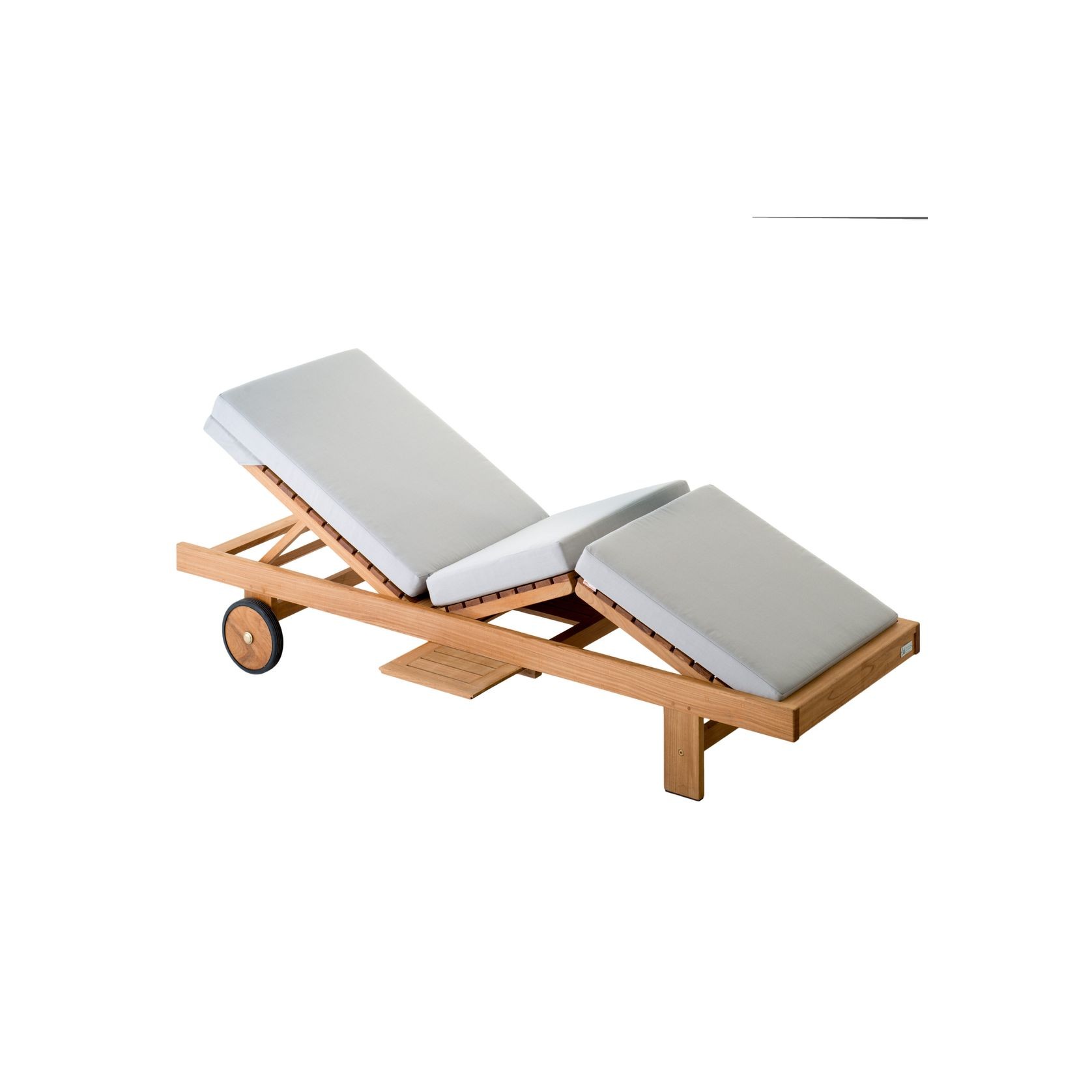 Somers Teak Sunlounger gallery detail image