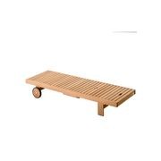 Somers Teak Sunlounger gallery detail image