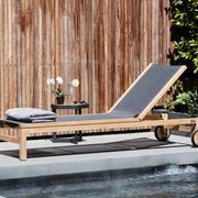Sonne Teak Sunlounger gallery detail image