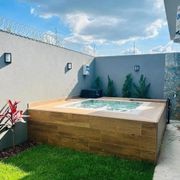 Keramos 2.14m x 2.11m x .86cm plunge swimming pool gallery detail image