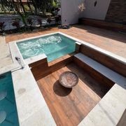 Keramos 2.14m x 2.11m x .86cm plunge swimming pool gallery detail image