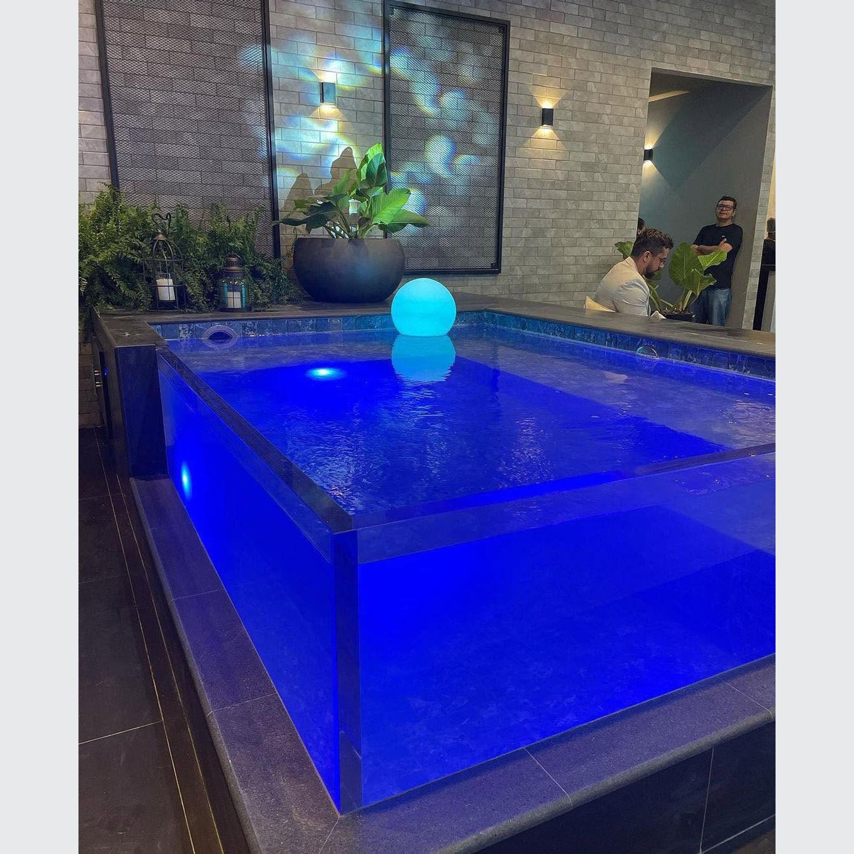 Keramos 2.14m x 2.11m x .86cm plunge swimming pool gallery detail image