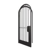 Arch Steel Frame Hinge Gates – Galvanised FPS50 gallery detail image