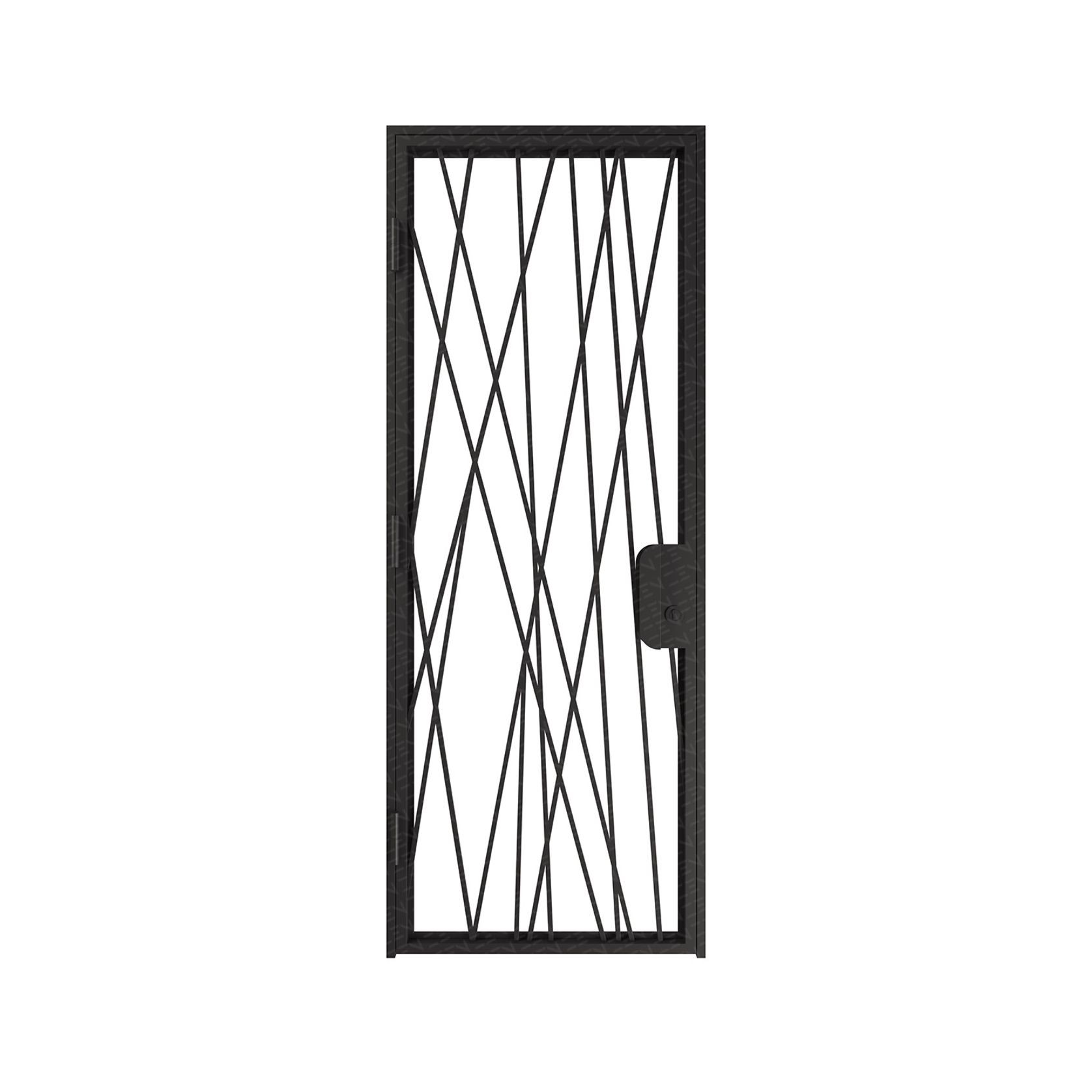 Steel Frame Hinge Gates – Galvanised FPS50 gallery detail image