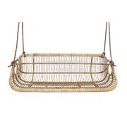 Bari Jumbo Rattan Hanging Chair – Natural gallery detail image