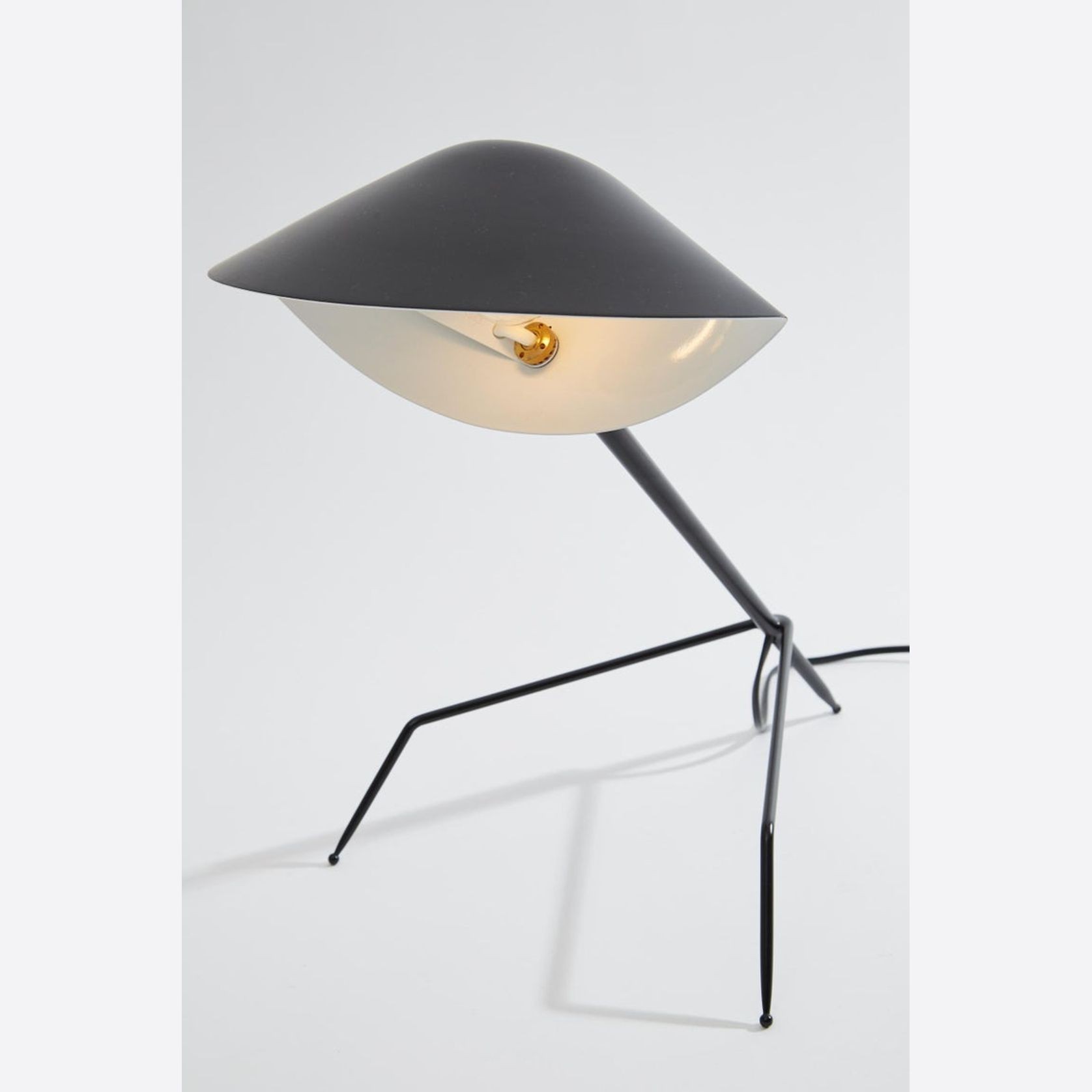 Saturn Table Lamp by Serge Mouille gallery detail image