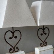 French Architectural Element Lamps (Pair) gallery detail image