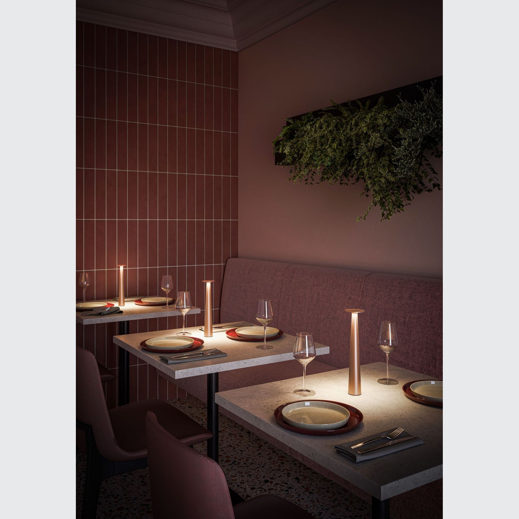 Lix Skinny Dim To Amber Lamp gallery detail image