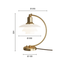 PH 2/2 Luna Table Lamp gallery detail image