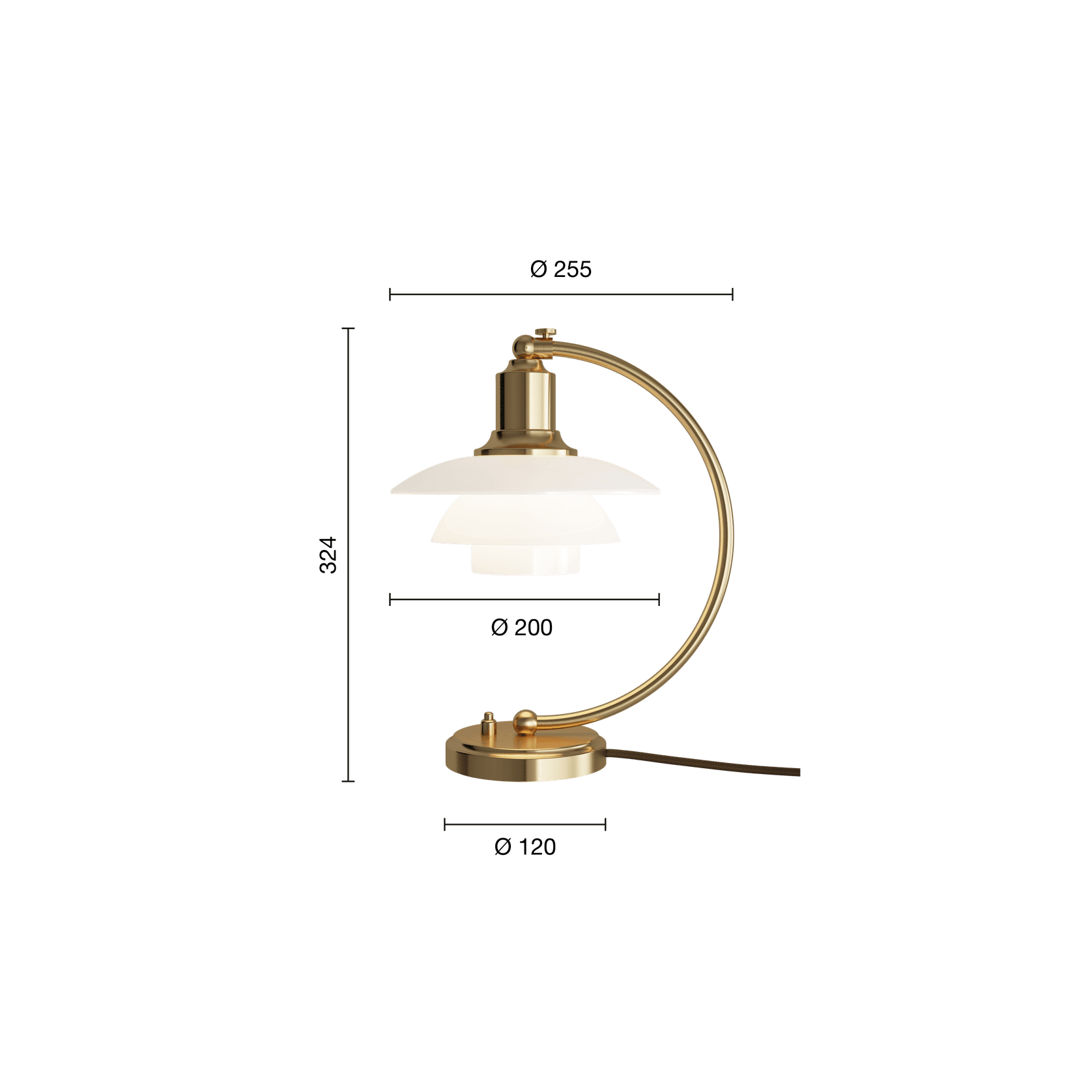 PH 2/2 Luna Table Lamp gallery detail image