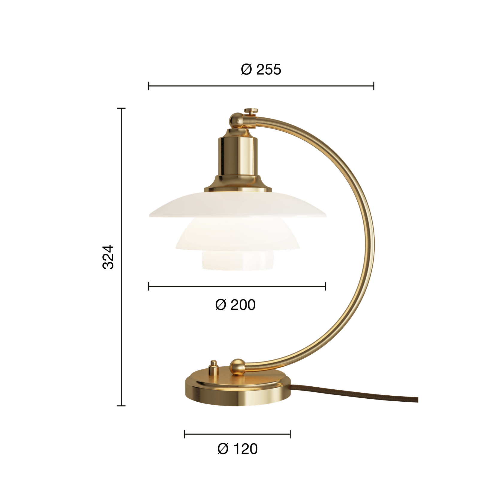PH 2/2 Luna Table Lamp gallery detail image