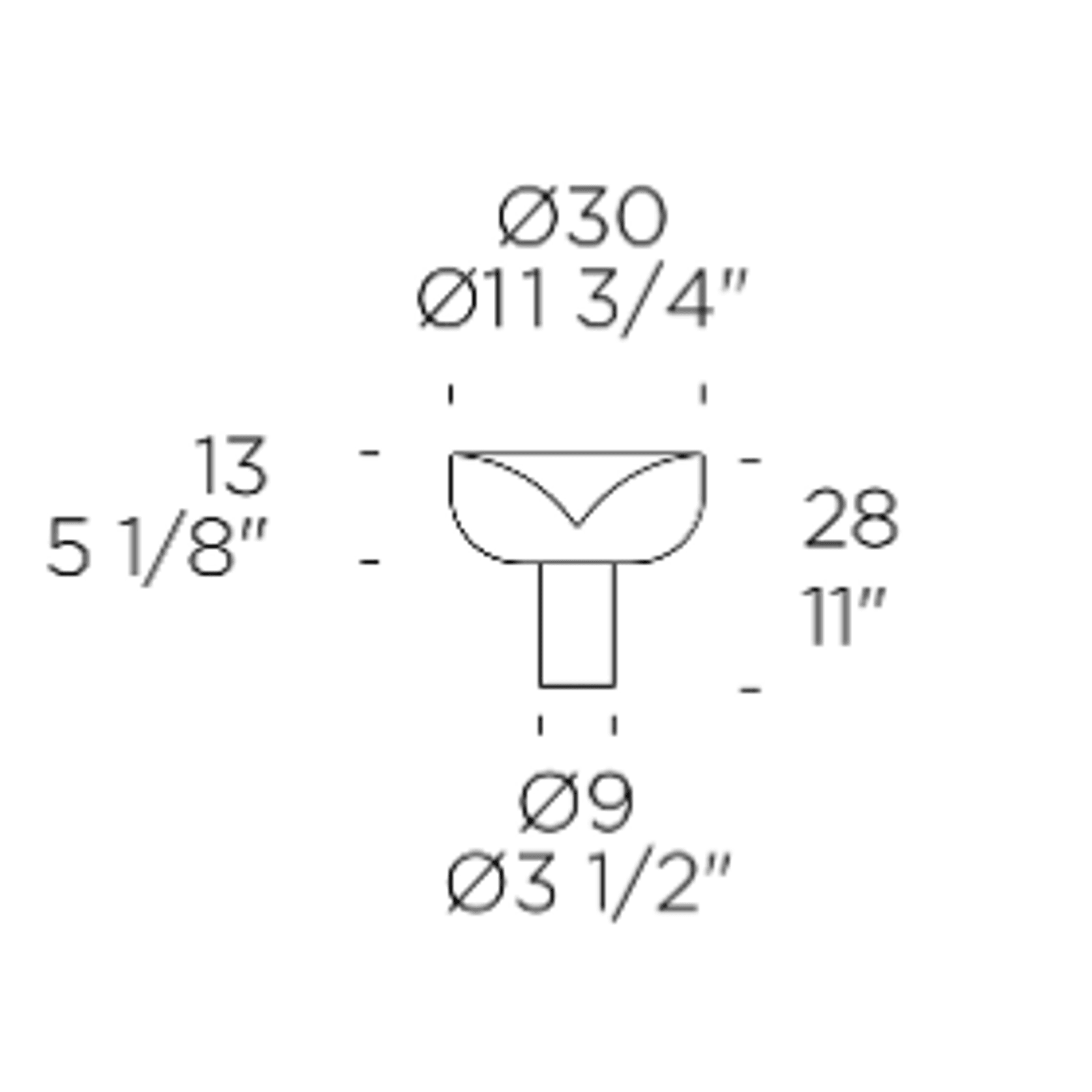 AELLA T 54 Gold Leaves, Table Lamp gallery detail image