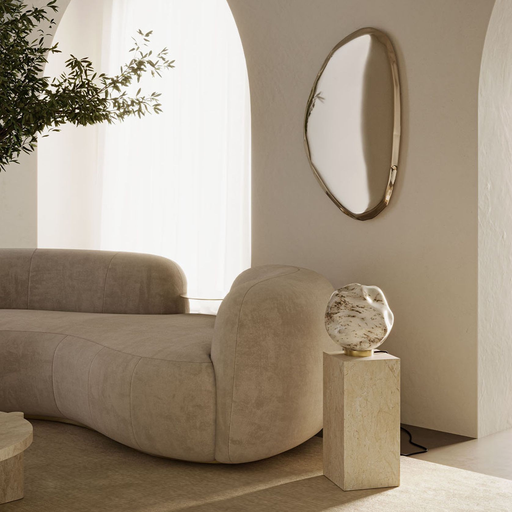 Stone Table Lamp gallery detail image