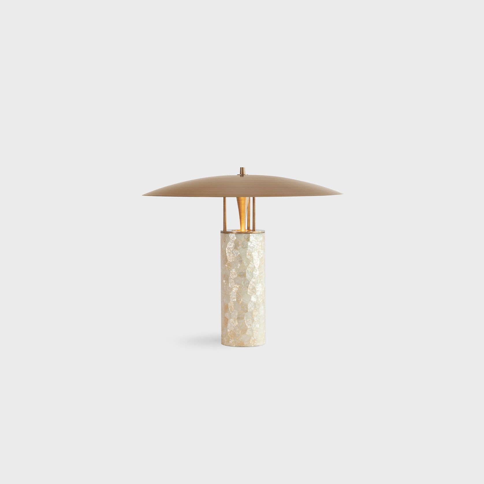 Luna Capiz Table Lamp gallery detail image