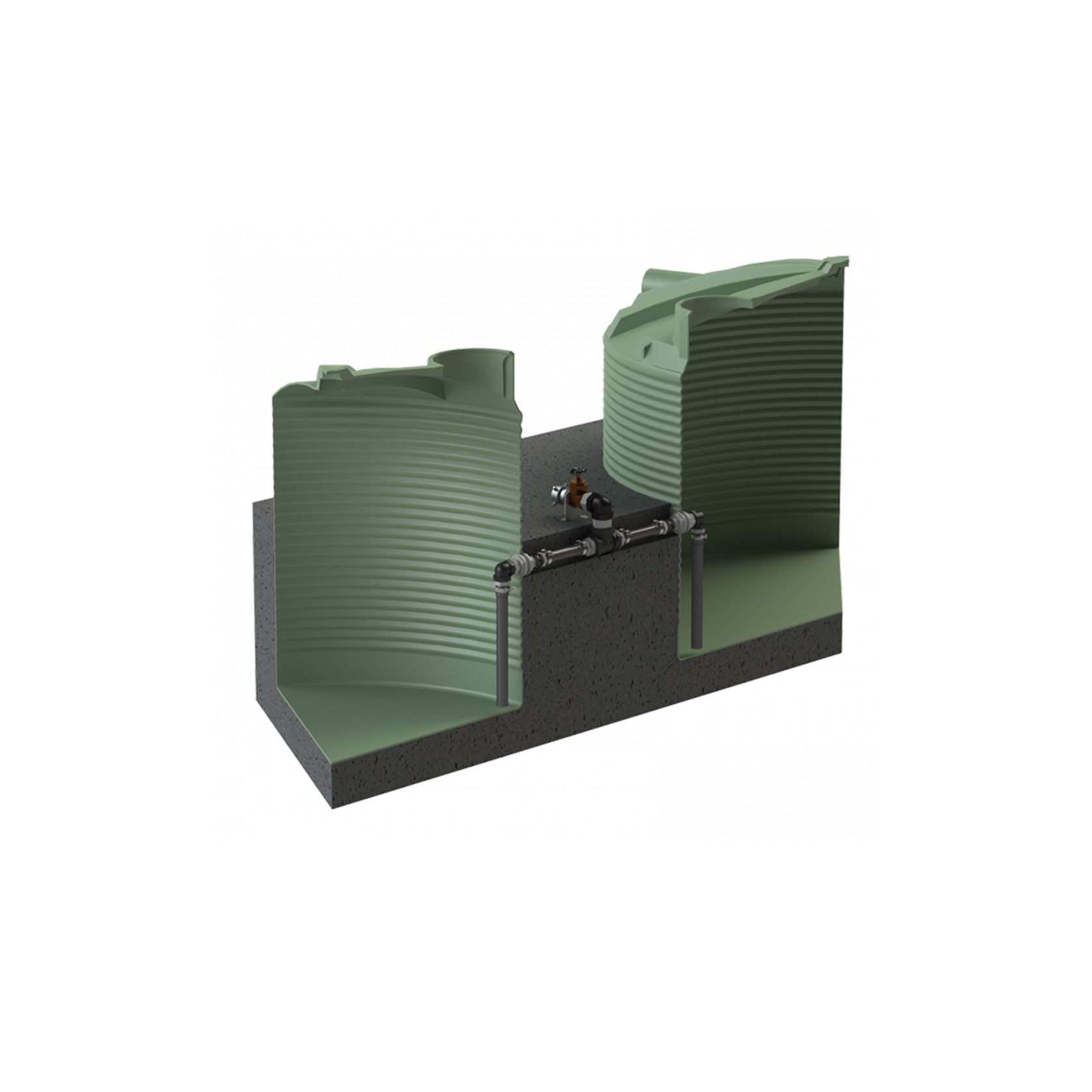 Promax Dual Tank Fire Service Outlet Kit - 100mm gallery detail image