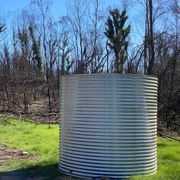 30,000 Litre Round 304-Grade Stainless Water Tank gallery detail image