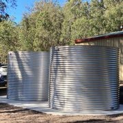 3,000 Litre Round 304-Grade Stainless Water Tank gallery detail image