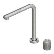 QUADRO Height Adjustable Kitchen Tap with Pull Out Spray gallery detail image