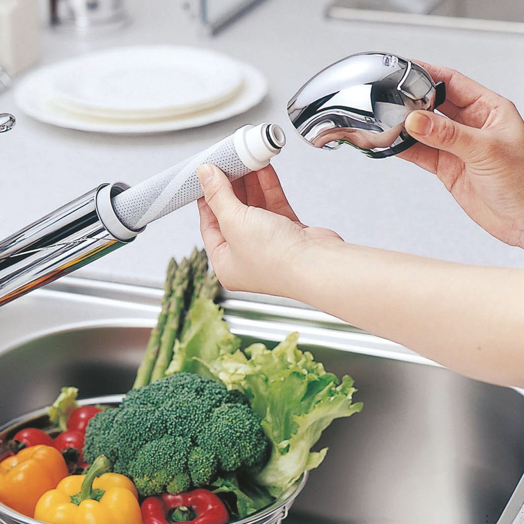 Taqua T-1 mixer tap with built-in filter gallery detail image