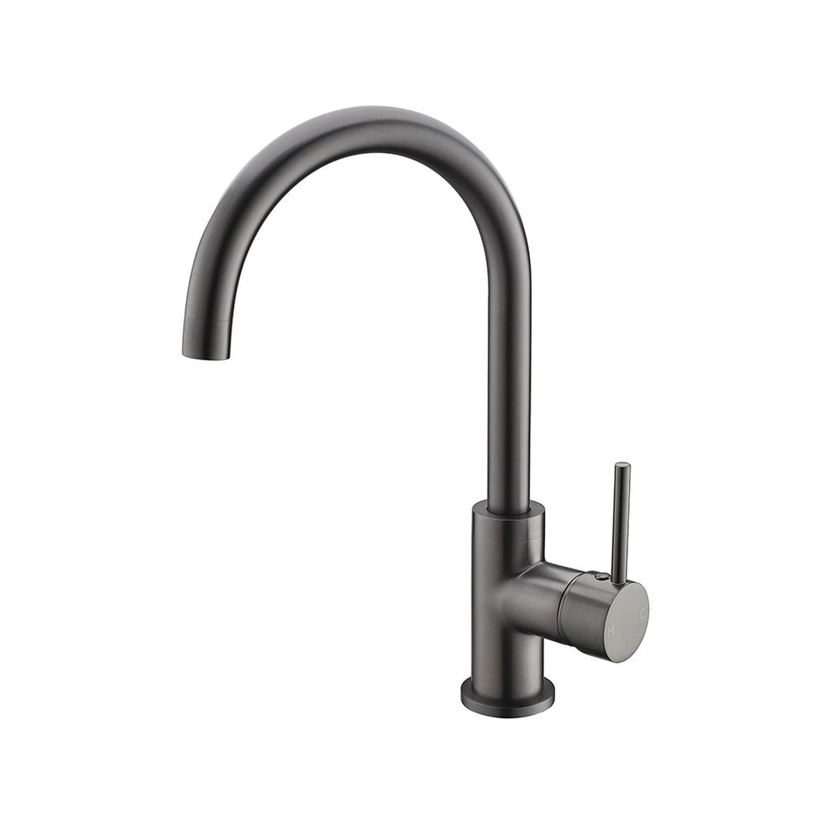 Gooseneck Swivel Mixer CLAS31 Brushed Gunmetal gallery detail image