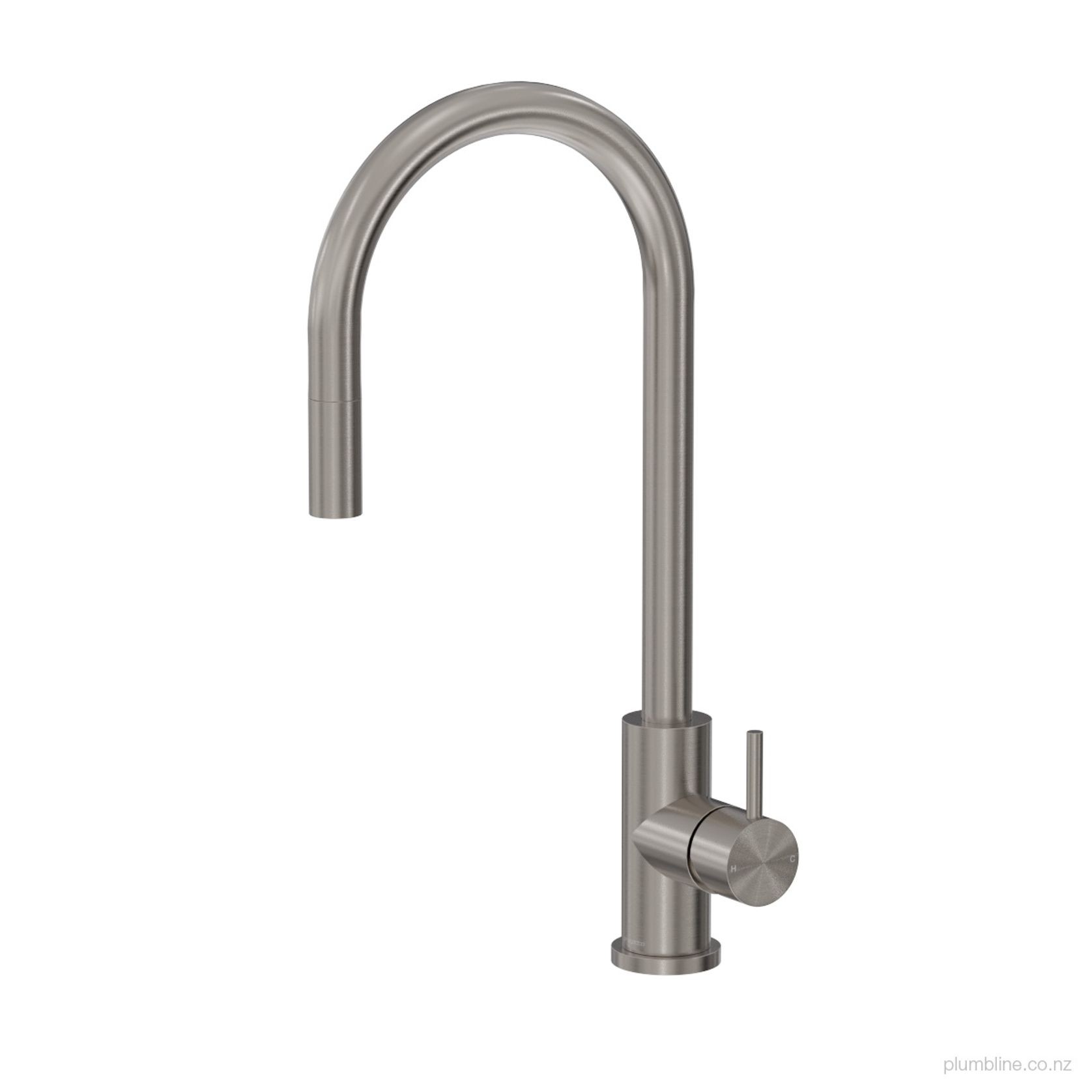 Oli 316 Kitchen Mixer Round Spout With Pull Out Spray gallery detail image
