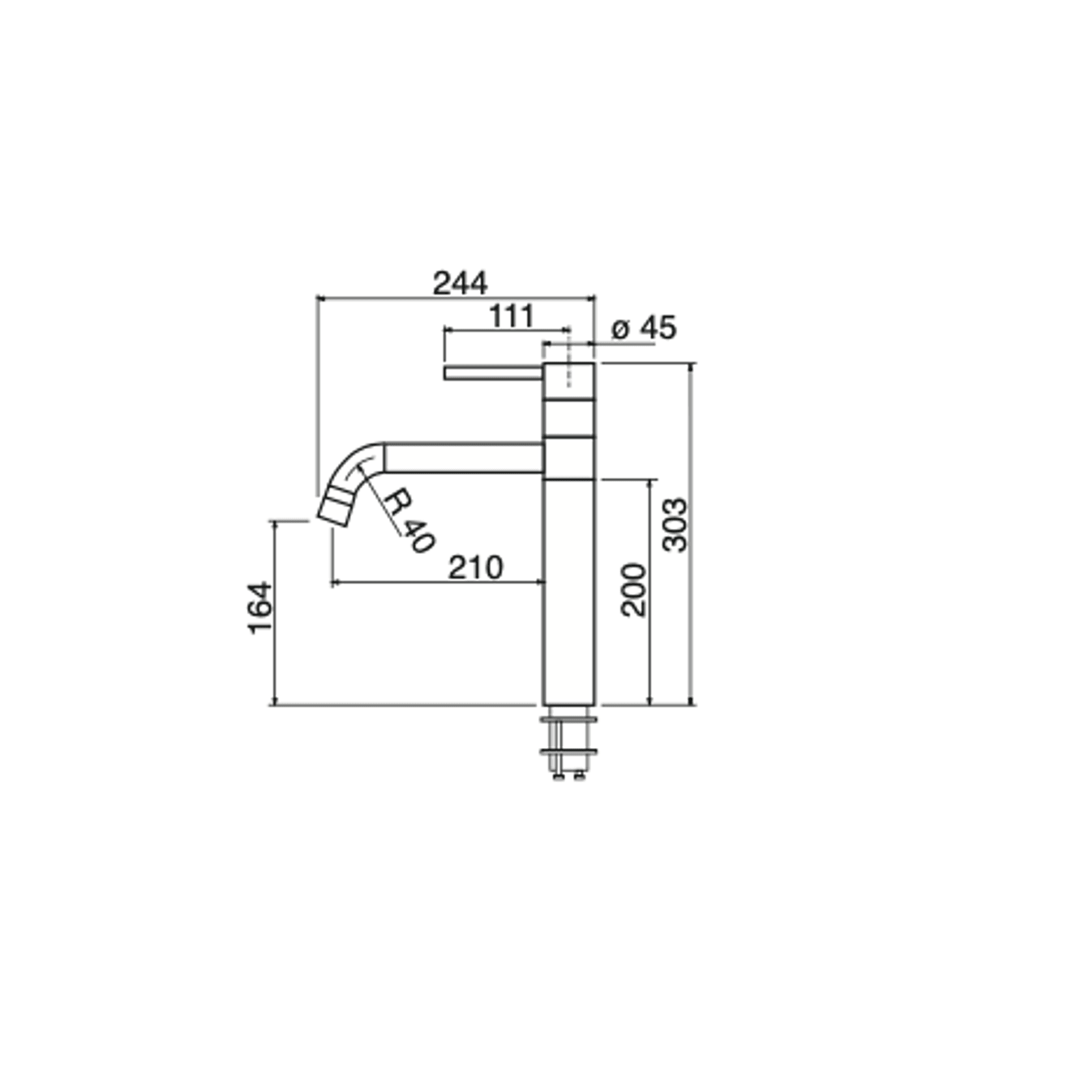 REAA7 Kitchen Tap by Boffi gallery detail image