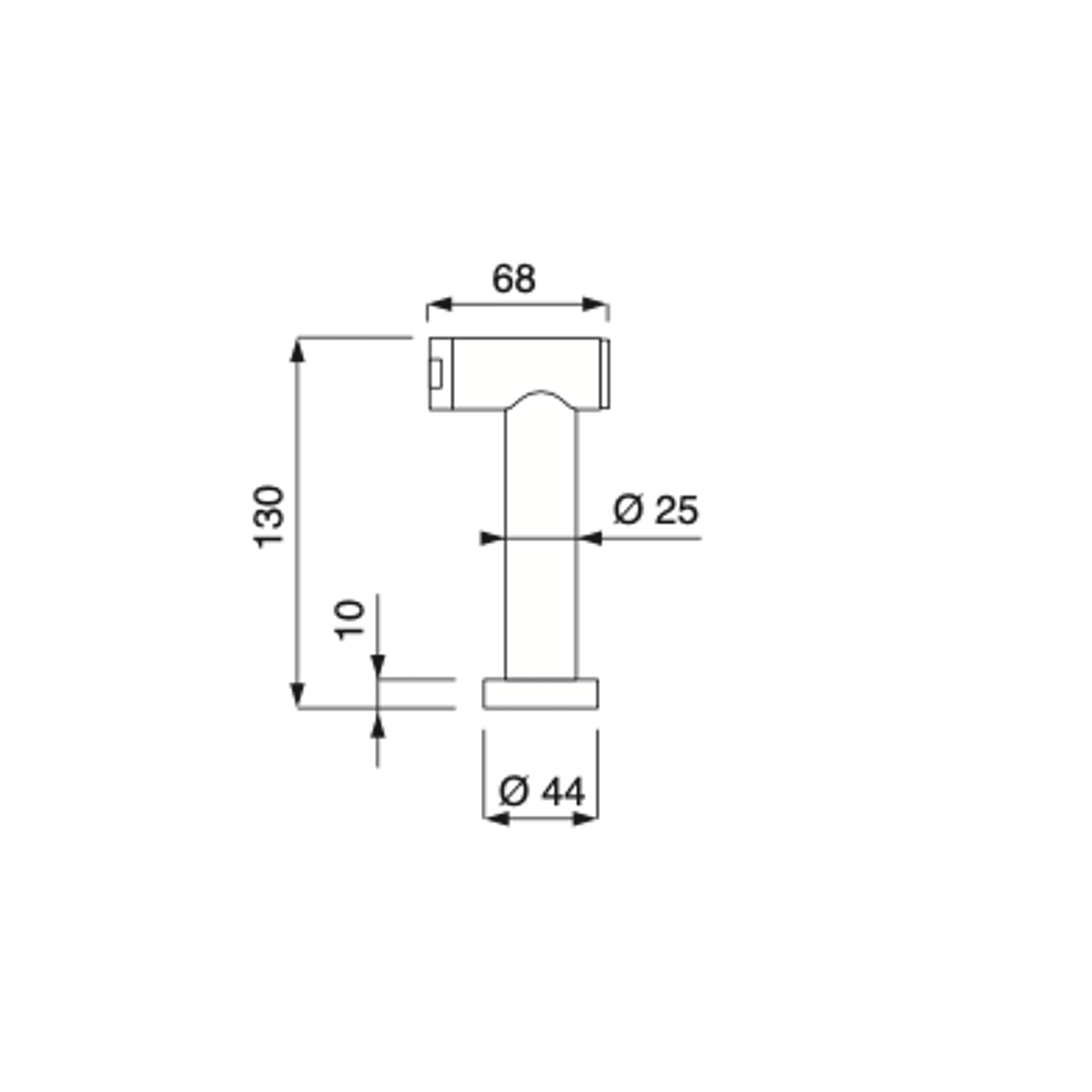 Shut-off Spray by Boffi gallery detail image
