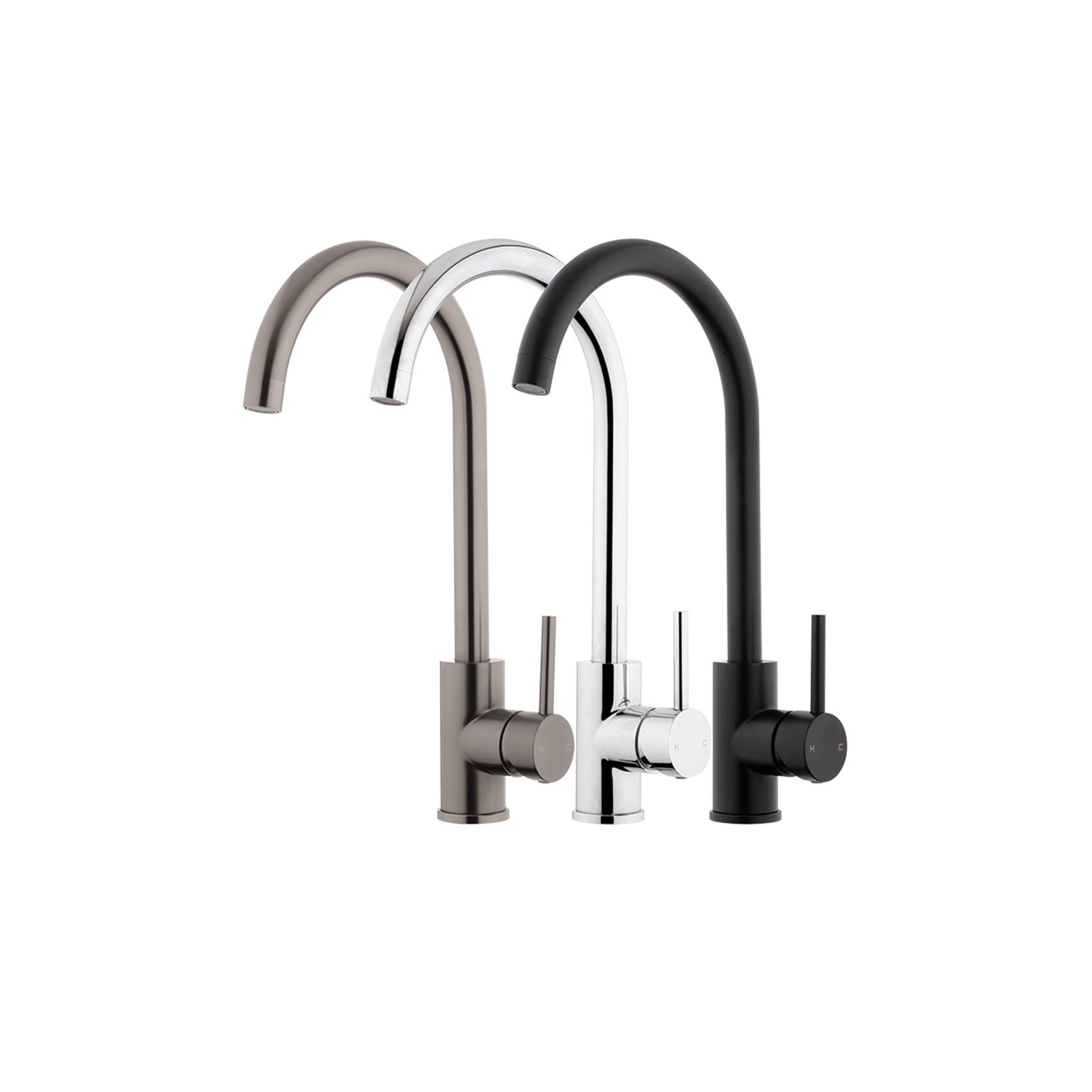 Voda Gooseneck Sink Mixer Cold Start gallery detail image