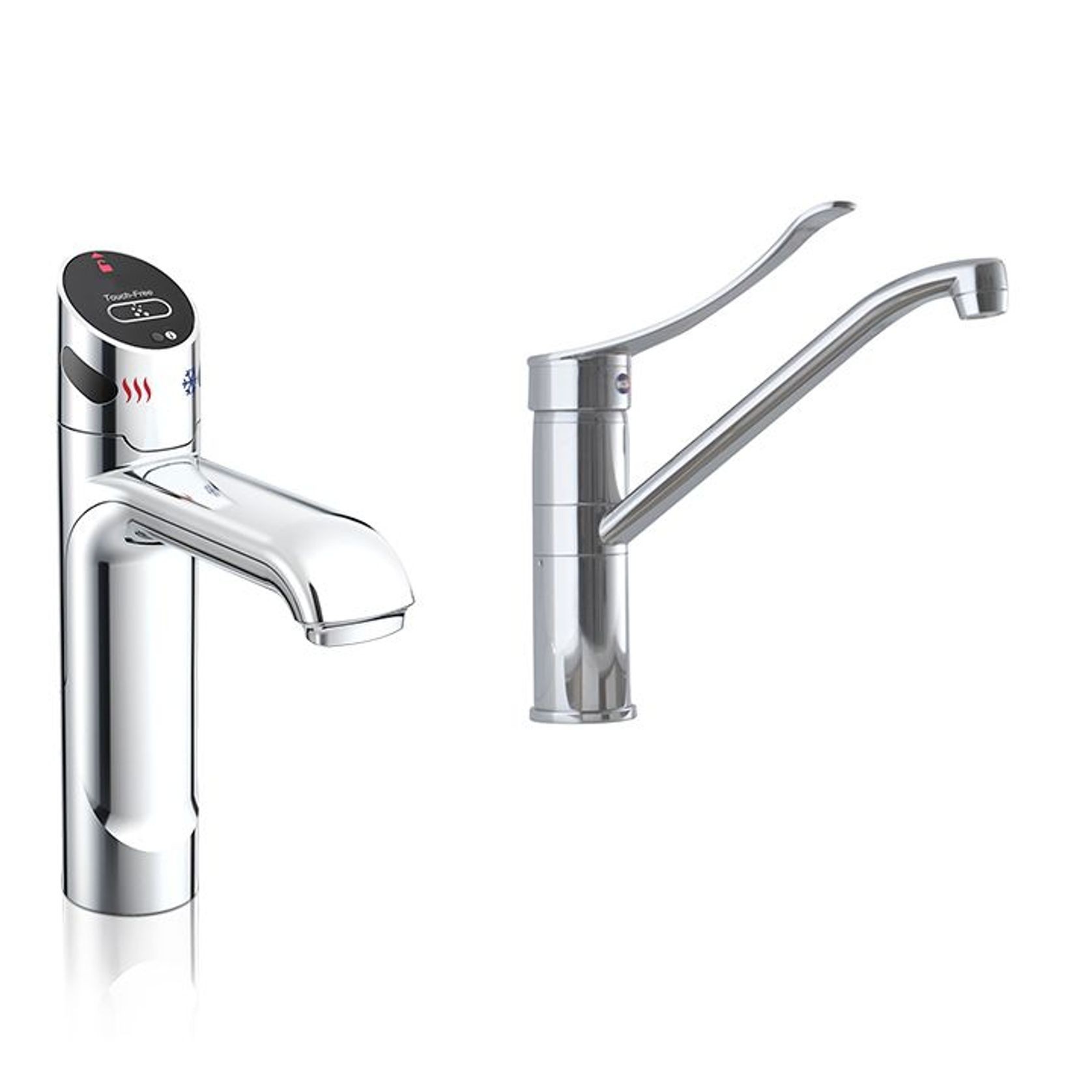 HydroTap G5 BCSHA100 5-in-1 Touch-Free Wave with Classic Accessible Mixer Chrome gallery detail image