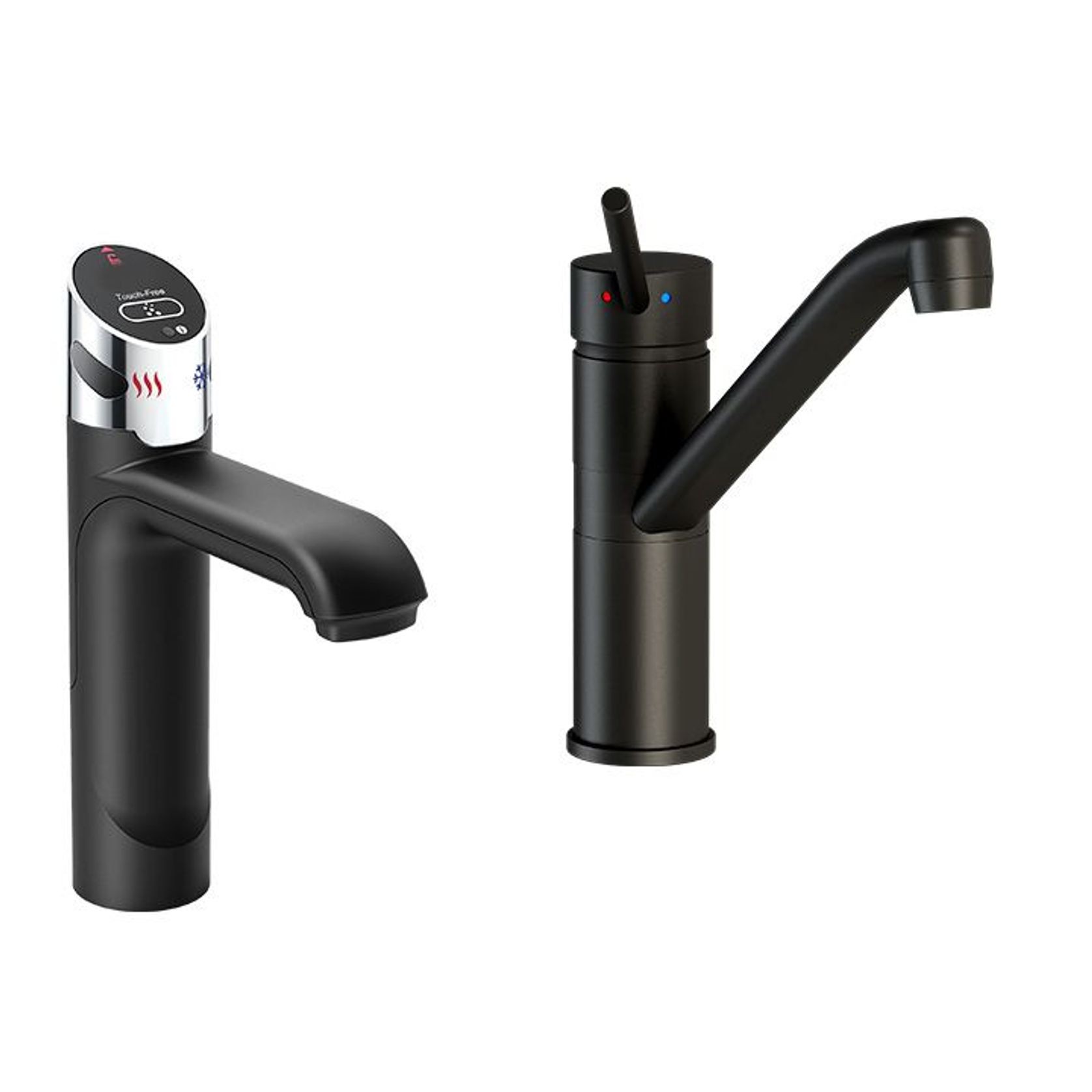 HydroTap G5 BCSHA100 5-in-1 Touch-Free Wave with Classic Mixer Matte Black gallery detail image
