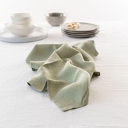 100% French Linen Tea Towel - Set 2-Sage gallery detail image