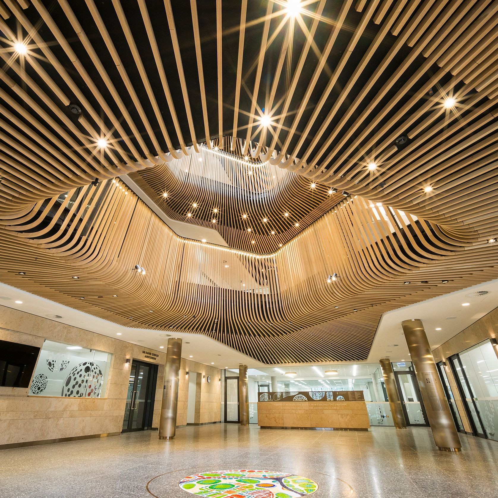 Curved Timber Click-on Battens gallery detail image