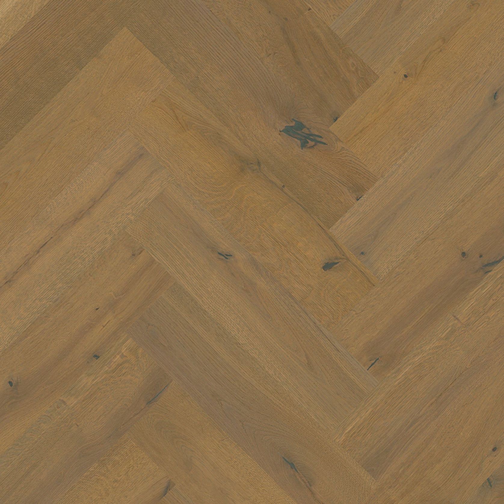 Nature's Oak Timber Denali Herringbone Timber Flooring gallery detail image