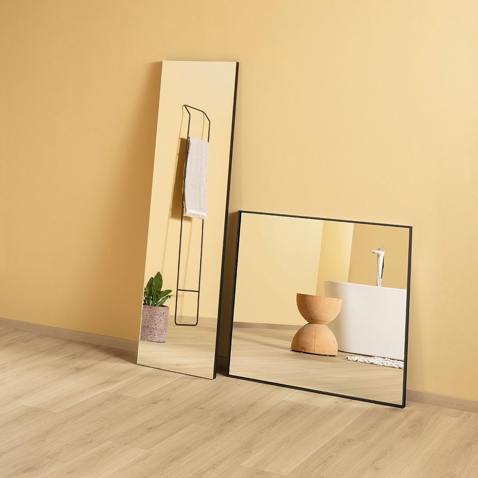 Quick-Step Perspective Nature Brushed Oak Natural Laminate Flooring gallery detail image