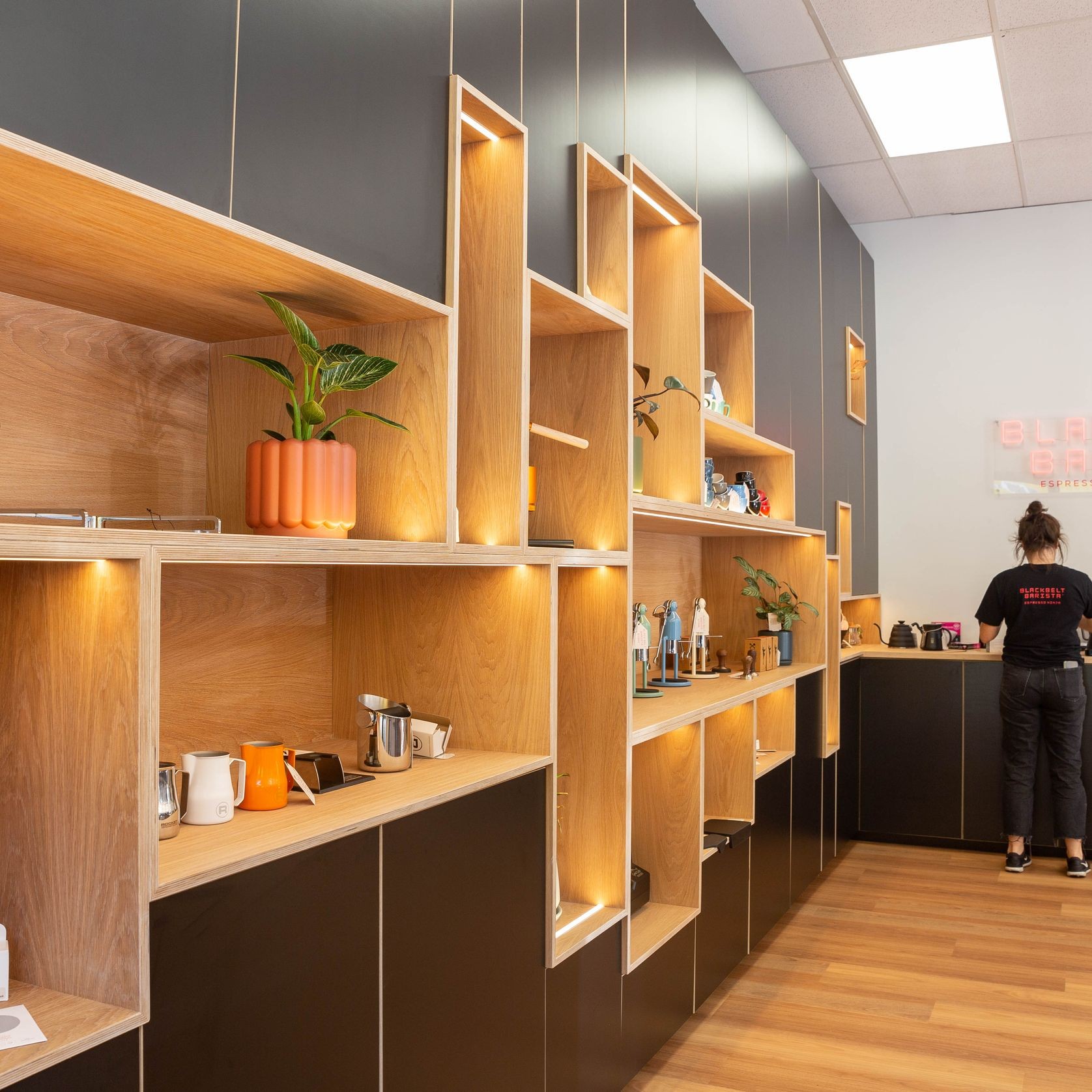 HPL Italia Suede Black | Laminate Panels gallery detail image