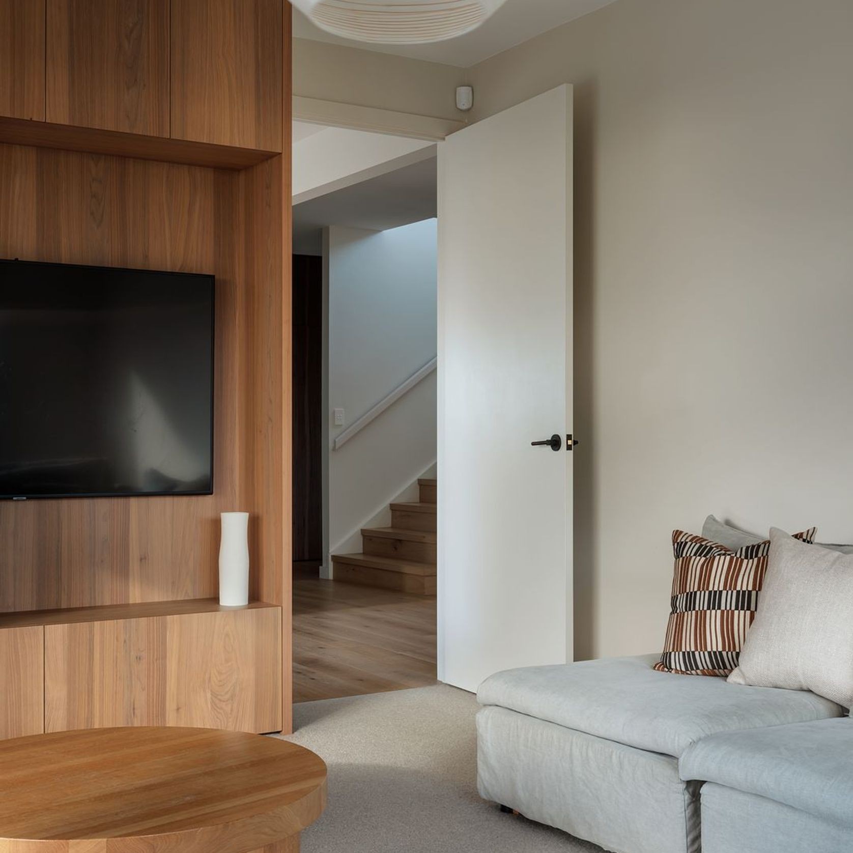 Frozen Walnut Shinnoki Prefinished Timber Veneer gallery detail image