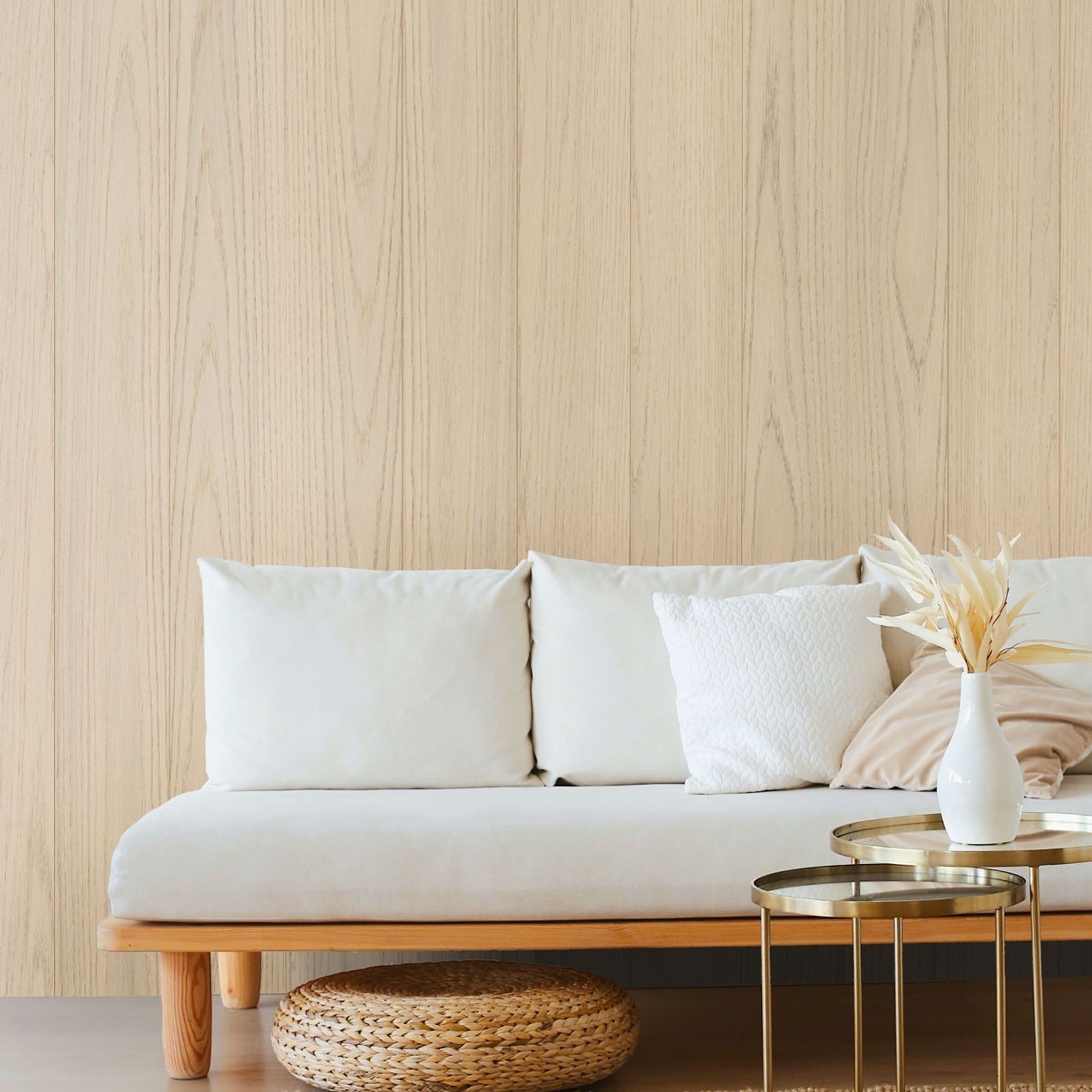 Muuro Buff Oak Interior Panelling gallery detail image