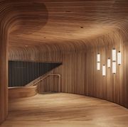 Curved Timber Click-on Battens gallery detail image