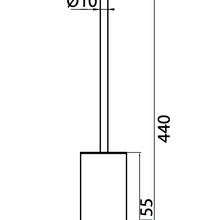 Antonio Frattini AC01 Toilet Brush Holder gallery detail image