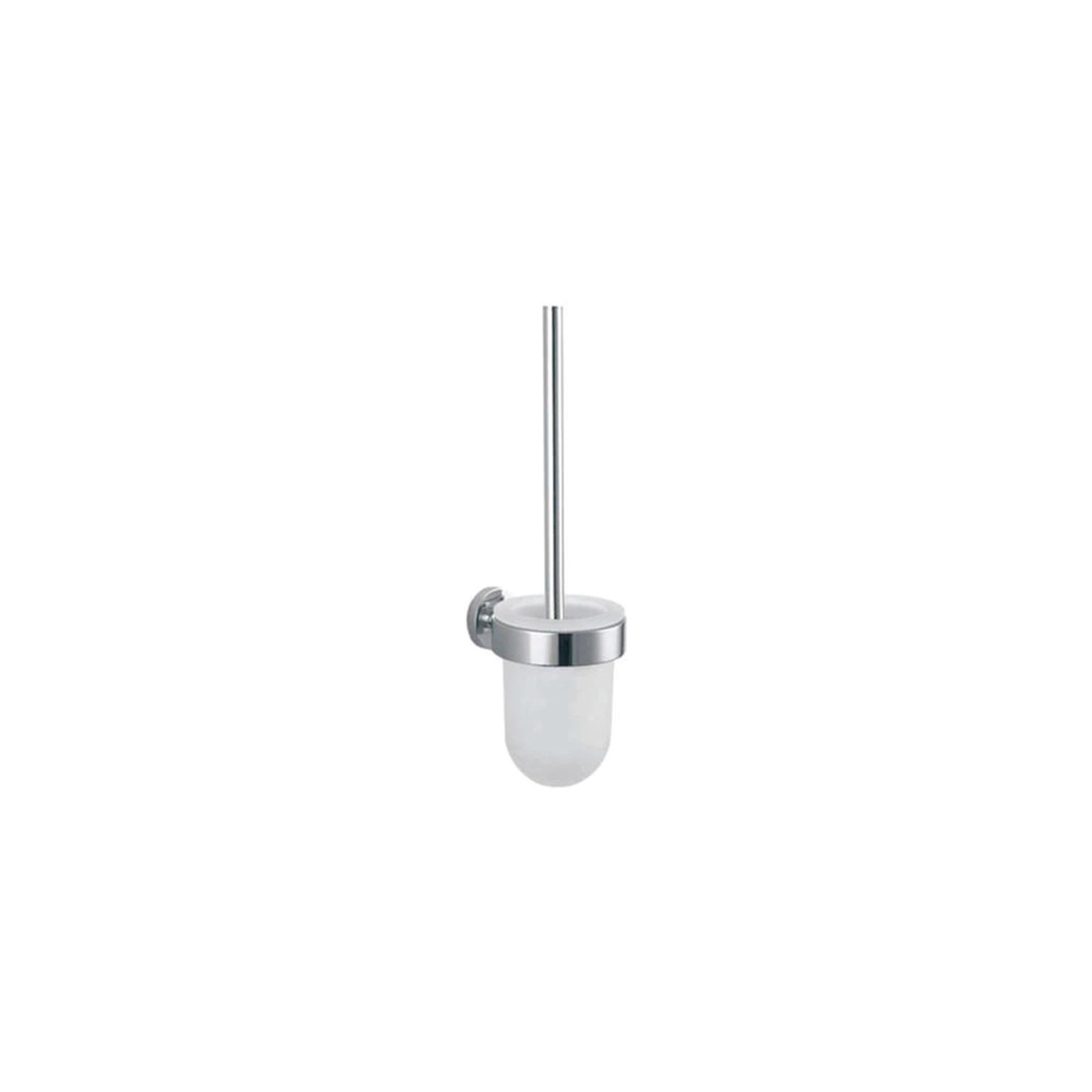 Evoke Toilet Brush Holder Gunmetal gallery detail image