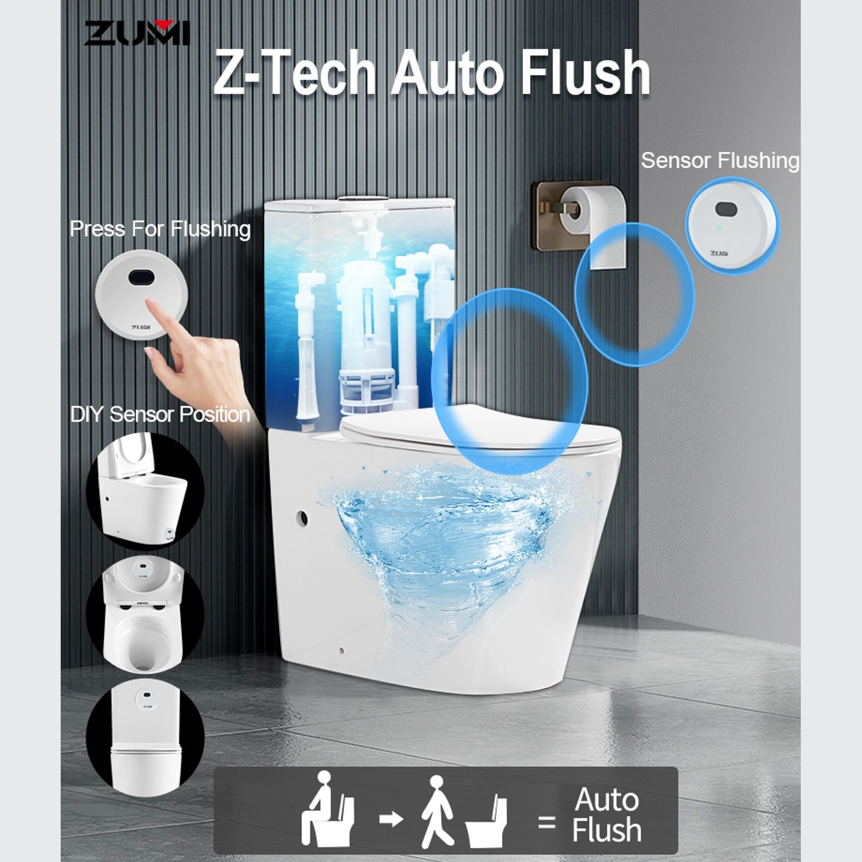 Z-Tech Auto Flush Device gallery detail image