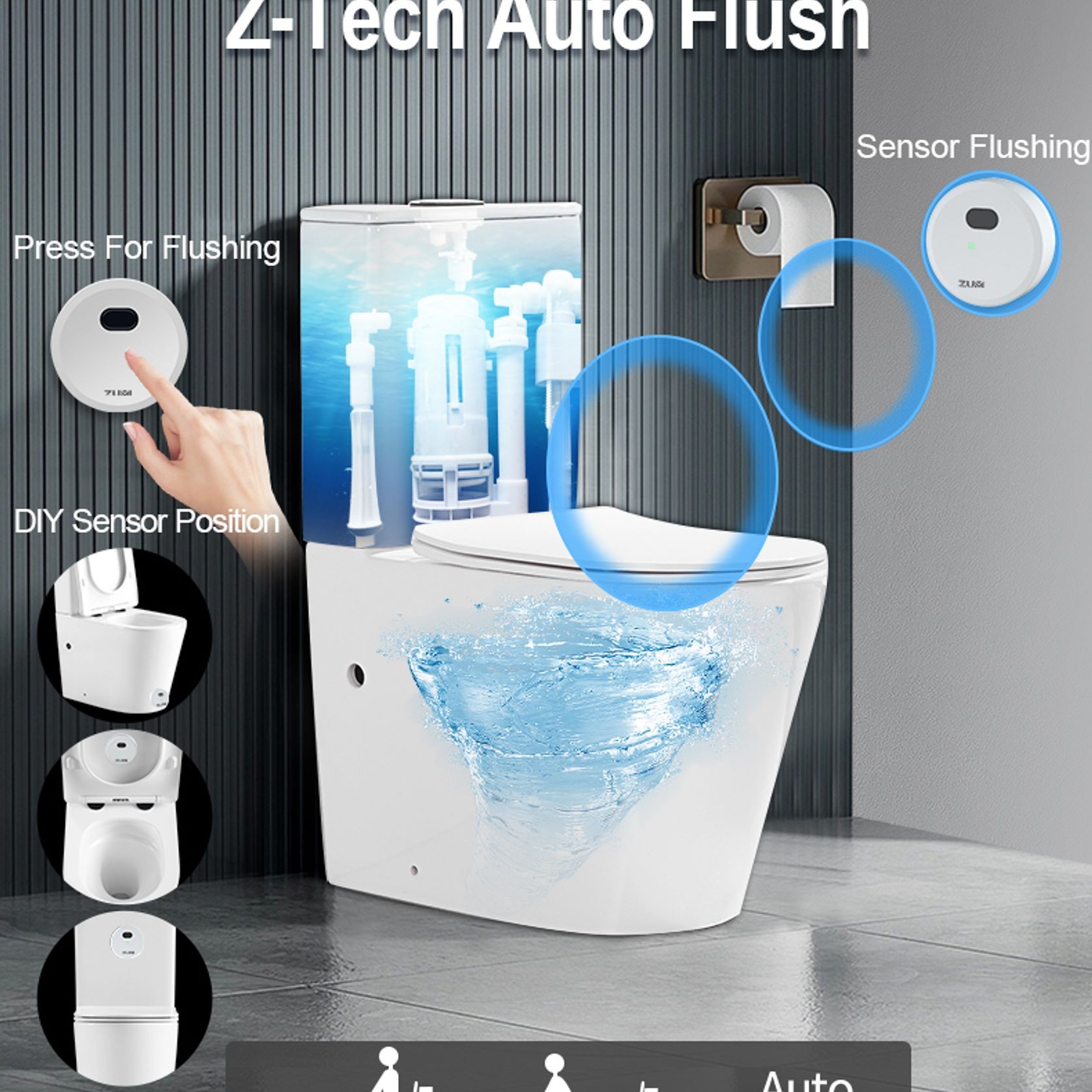 Z-Tech Auto Flush Device gallery detail image