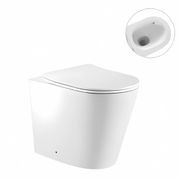 Zero Extra High Rimless Whirlpool Flush Floor Pan gallery detail image