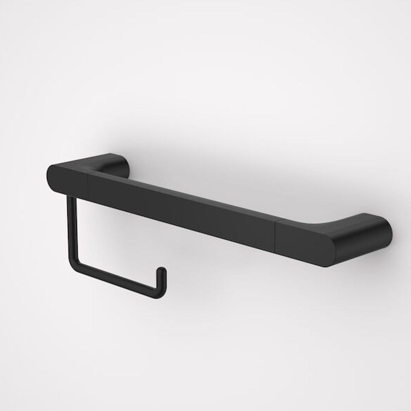 Urbane II Universal Rail 400mm + Toilet Roll Holder Set gallery detail image