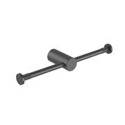 Caddence Double Toilet Paper Holder Gun Metal Grey gallery detail image