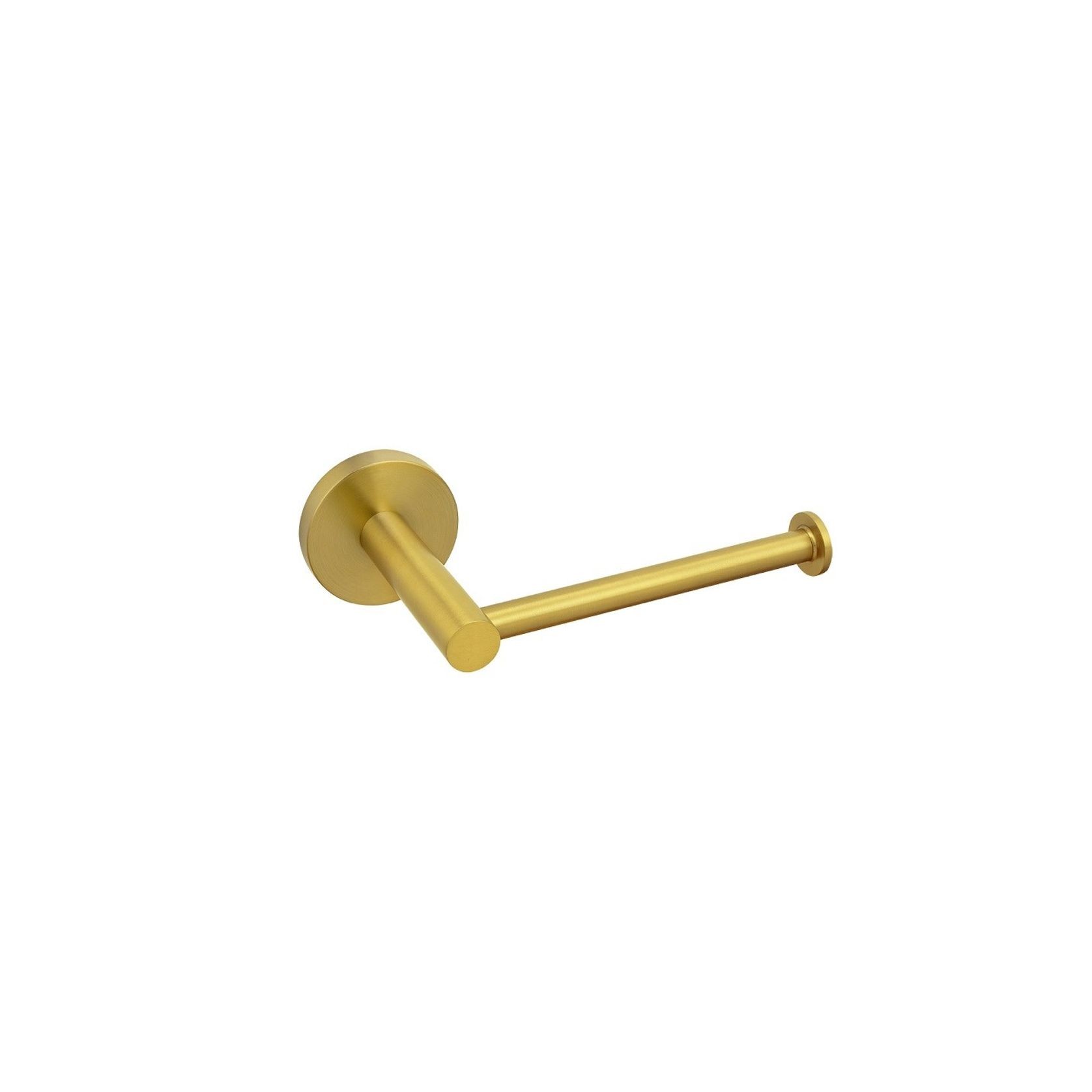 Lucid Pin Toilet Roll Holder Brushed Brass gallery detail image
