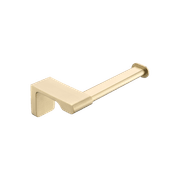 Abode Toilet Roll Holder Brushed Brass gallery detail image