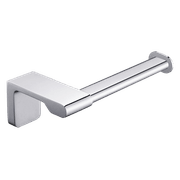 Abode Toilet Roll Holder Chrome gallery detail image