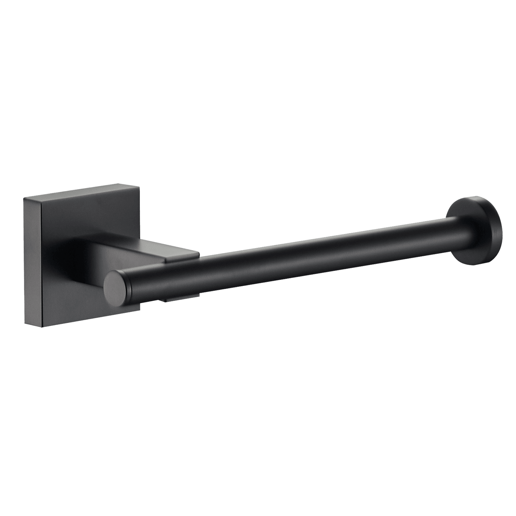 Butler Toilet Roll Holder Matte Black gallery detail image