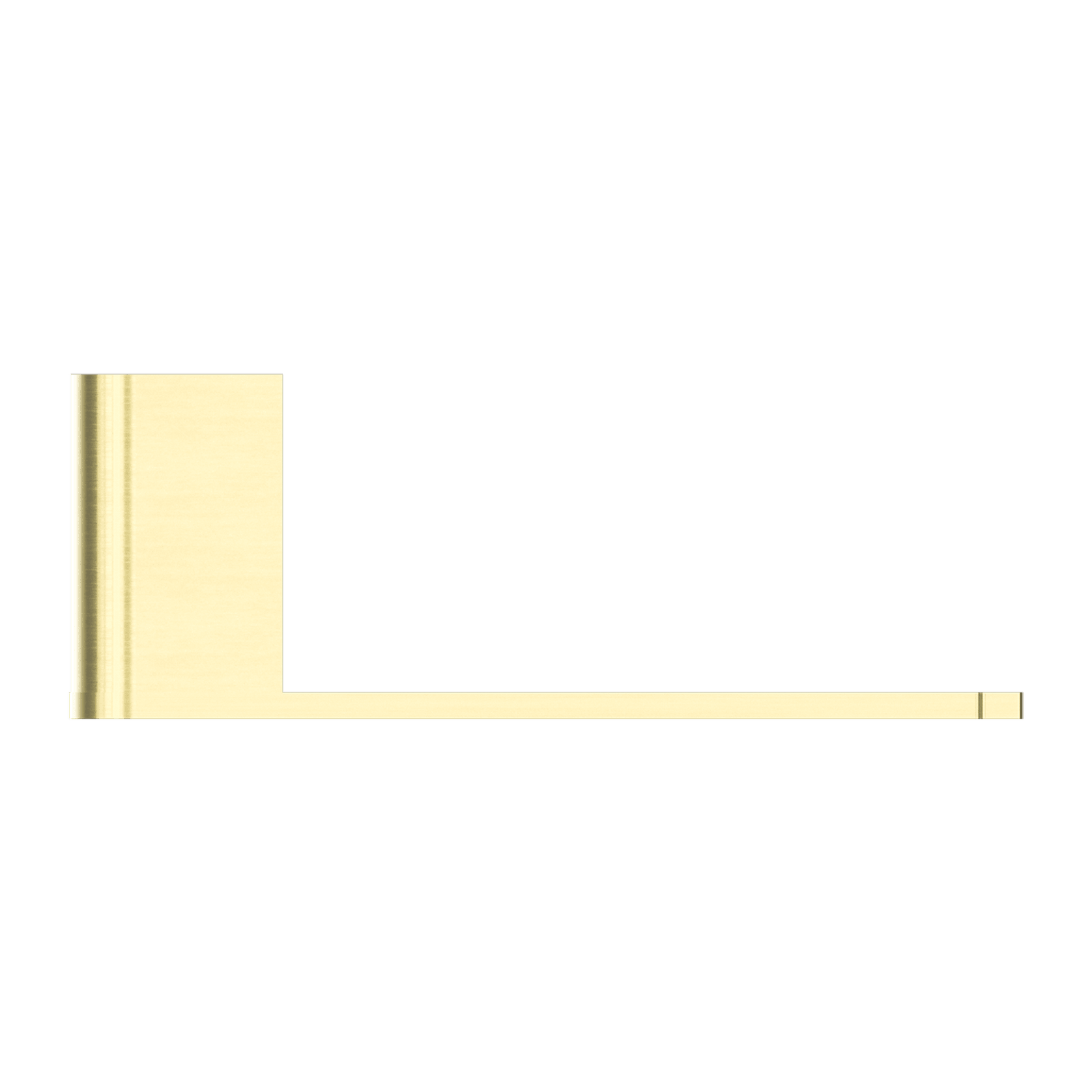 Bianca Toilet Roll Holder | Brushed Gold gallery detail image